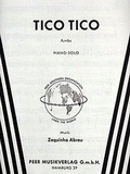 Cover: Tico Tico - Bosworth Edition - Hal Leonard Europe GmbH