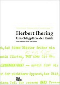 Enlarge image Cover: Umschlagplätze der Kritik - Vorwerk 8