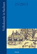 Cover: Volkskunde in Sachsen - Thelem
