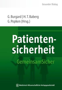 Bild: Patientensicherheit - MWV Medizinisch Wissenschaftliche Verlagsgesellschaft