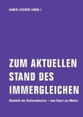 Cover: Zum aktuellen Stand des Immergleichen - Verbrecher