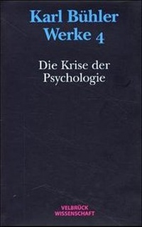 Enlarge image Cover: Werke / Die Krise der Psychologie - Velbrück