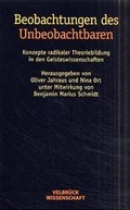 Cover: Beobachtungen des Unbeobachtbaren - Velbr&uuml;ck