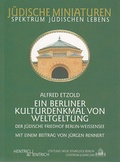 Cover: Der j&uuml;dische Friedhof Berlin-Weissensee. Ein Berliner Kulturdenkmal von Weltgeltung - Hentrich und Hentrich Verlag Berlin