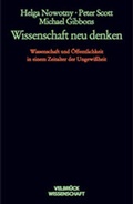 Cover: Wissenschaft neu denken - Velbr&uuml;ck