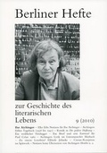 Cover: Ilse Aichinger - Verlag f&uuml;r Berlin-Brandenburg