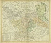 Abbildung von: General-Charte von Napoleons Königreich Westphalen 1809 - Verlag Rockstuhl