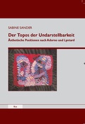 Cover: Der Topos der Undarstellbarkeit - filos-verlag