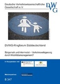 Cover: B&uuml;rgernah und intermodal - Verkehrsverlagerung durch Mobilit&auml;tsmanagement? - Deutsche Verkehrswiss. Gesellsch.