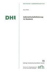 Abbildung von: Aussenwirtschaftsförderung im Handwerk - Mecke-Druck