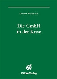 Abbildung von: Die GmbH in der Krise - VSRW