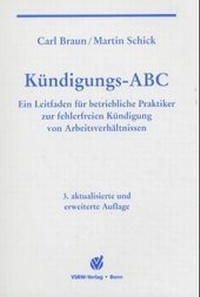 Abbildung von: Kündigungs-ABC - VSRW