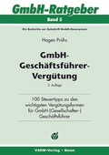 Cover: GmbH-Gesch&auml;ftsf&uuml;hrer-Verg&uuml;tung - VSRW