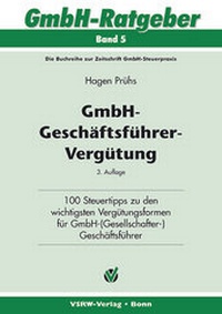 Abbildung von: GmbH-Geschäftsführer-Vergütung - VSRW