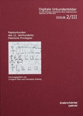 Cover: Papsturkunden des 12. Jahrhunderts: Feierliche Privilegien - Eudora-Verlag