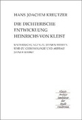 Cover: Die dichterische Entwicklung Heinrichs von Kleist - Kleist-Archiv Sembdner