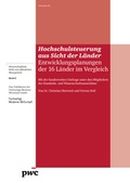 Cover: Hochschulsteuerung aus Sicht der L&auml;nder - Moderne Wirtschaft