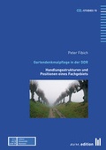 Cover: Gartendenkmalpflege in der DDR - Akademische Verlagsgemeinschaft M&uuml;nchen