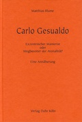 Cover: Carlo Gesualdo - dohr k&ouml;ln