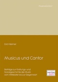 Cover: Musicus und Cantor - dohr k&ouml;ln