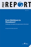 Cover: From Meltdown to Showdown? - PRIF - Leibniz-Institut f&uuml;r Friedens- und Konfliktforschung