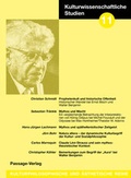 Cover: Kulturwissenschaftliche Studien 11 - Passage-Verlag