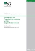 Cover: Perspektiven der Finanzberichterstattung und der Corporate Governance - Fachmedien Otto Schmidt