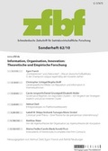 Cover: Information, Organisation, Innovation: Theoretische und Empirische Forschung - Fachmedien Otto Schmidt