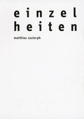 Cover: einzelheiten - B&uuml;ro Wilhelm Verlag