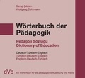 Cover: W&ouml;rterbuch der P&auml;dagogik T&uuml;rkisch /Englisch /Deutsch - dohrmannVerlag.berlin
