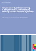 Cover: Vergleich der Qualit&auml;tssicherung in der (beruflichen) Weiterbildung im europ&auml;ischen Betrachtungswinkel - CONBOOK