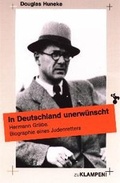 Cover: In Deutschland unerw&uuml;nscht - zu Klampen Verlag