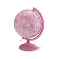 Abbildung von: Kinderleuchtglobus ZP 2562 Zoo Pink - Räthgloben 1917