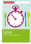 Cover: Fix Food - Verbraucherzentrale NRW e.V.