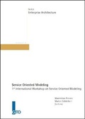 Cover: Service Oriented Modeling - 1st International Workshop on Service Oriented Modeling - Gito