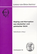 Cover: Doping und Korruption aus deutscher und polnischer Sicht - Universit&auml;t Kiel Lorenz-von-Stein-Inst.