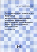 Cover: Studienreform aus studentischer Perspektive - Eusl