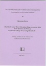 Cover: 'Da&szlig; doch in der Welt / Ein jedes Ding so manche Seite hat!' (Nathan der Weise) Zur neuen Auflage des Lessing-Handbuchs. - Lessing-Akademie