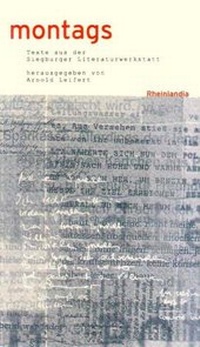 Enlarge image Cover: montags - Rheinlandia Verlag