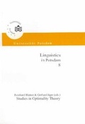 Cover: Studies in Optimality Theory - Universit&auml;tsverlag Potsdam