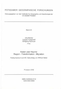 Cover: Reden &uuml;ber R&auml;ume: Region - Transformation - Migration - Universit&auml;tsverlag Potsdam