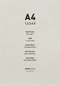 Cover: A4 1.2.3.4.5 - gutleut verlag