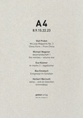 Cover: A4 | 8.9.15.22.23 - gutleut verlag