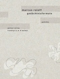 Cover: Ged&auml;chtnisformate - gutleut verlag