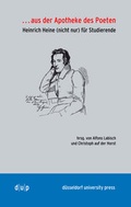 Cover: ... aus der Apotheke des Poeten - d&uuml;sseldorf university press dup