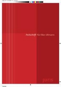 Abbildung von: Festschrift für Eike Ullmann - Juris