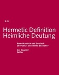 Cover: Hermetic Definition /Heimliche Deutung - Urs Engeler