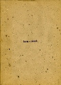 Cover: form + zweck 1 - form + zweck