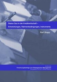 Abbildung von: Status Quo in der Kreditwirtschaft - Universität Bremen FB Wirtschaftswissenschaften
