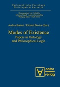Cover: Modes of Existence - editiones scholasticae